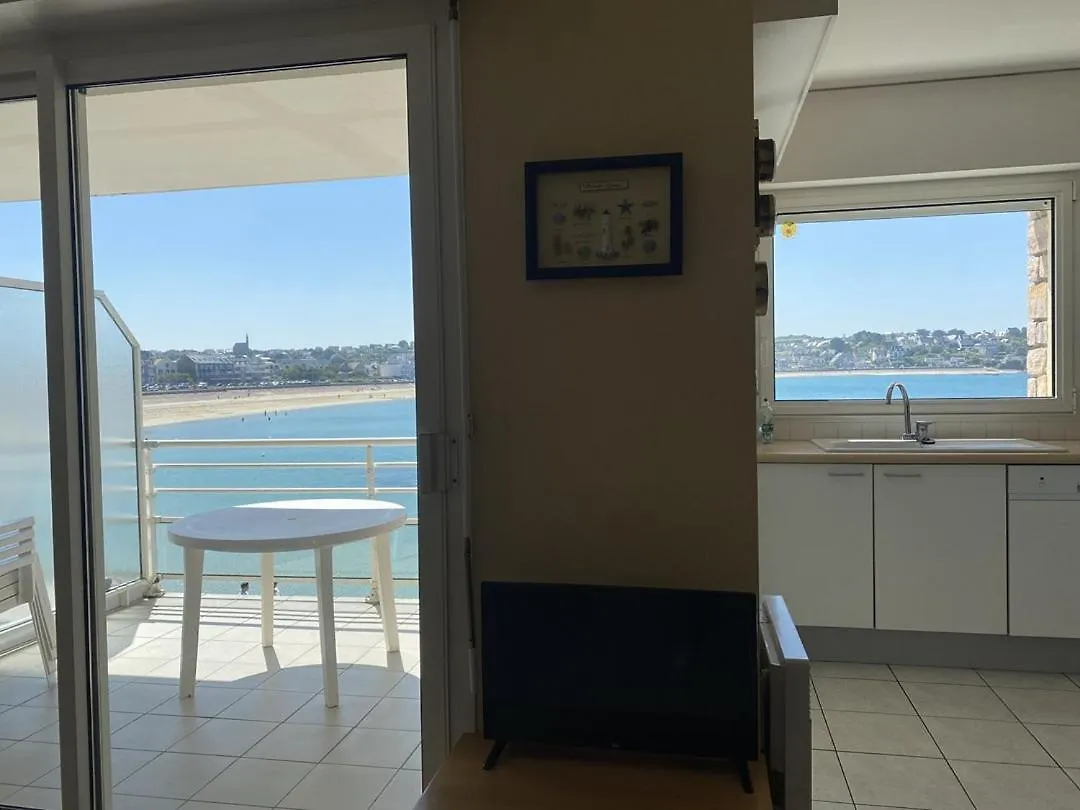 500 - T2 Avec Balcon Vue Mer Et Proche Du Port Erquy Apartment